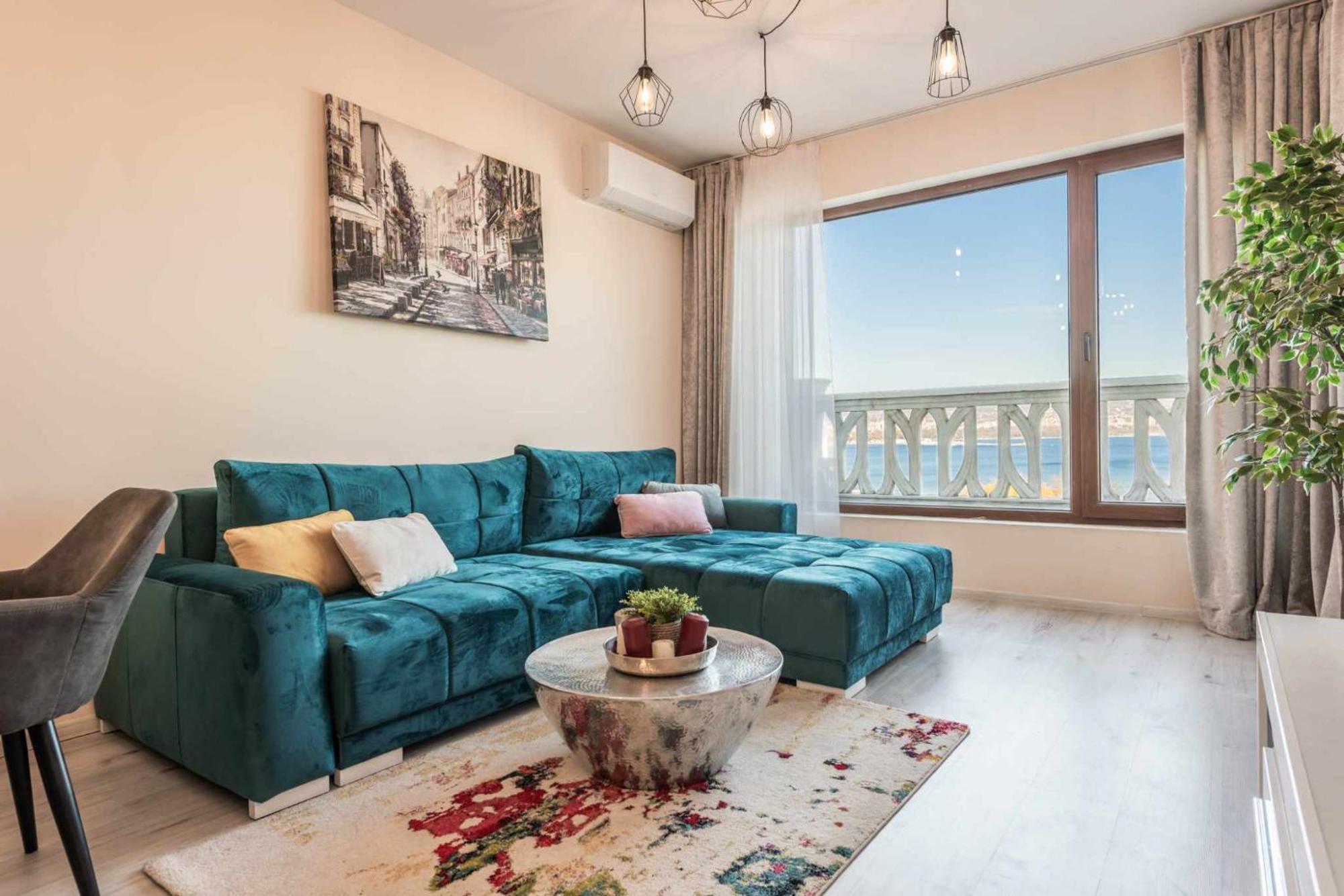 Azur Del Mar Seaview Apartment Варна Екстер'єр фото