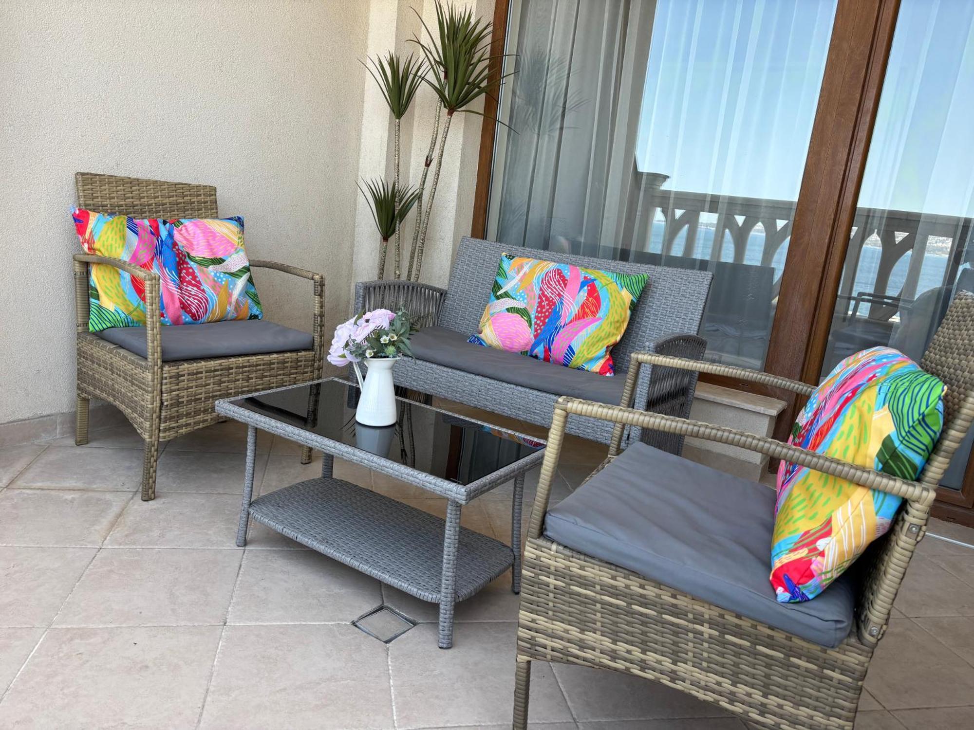 Azur Del Mar Seaview Apartment Варна Екстер'єр фото